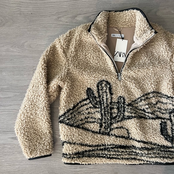 Zara Viral Cactus Fleece - Picture 5 of 5